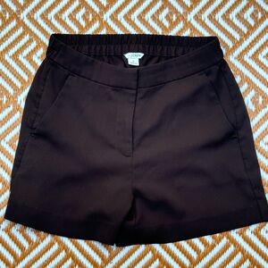 J. Crew Black Dress Shorts